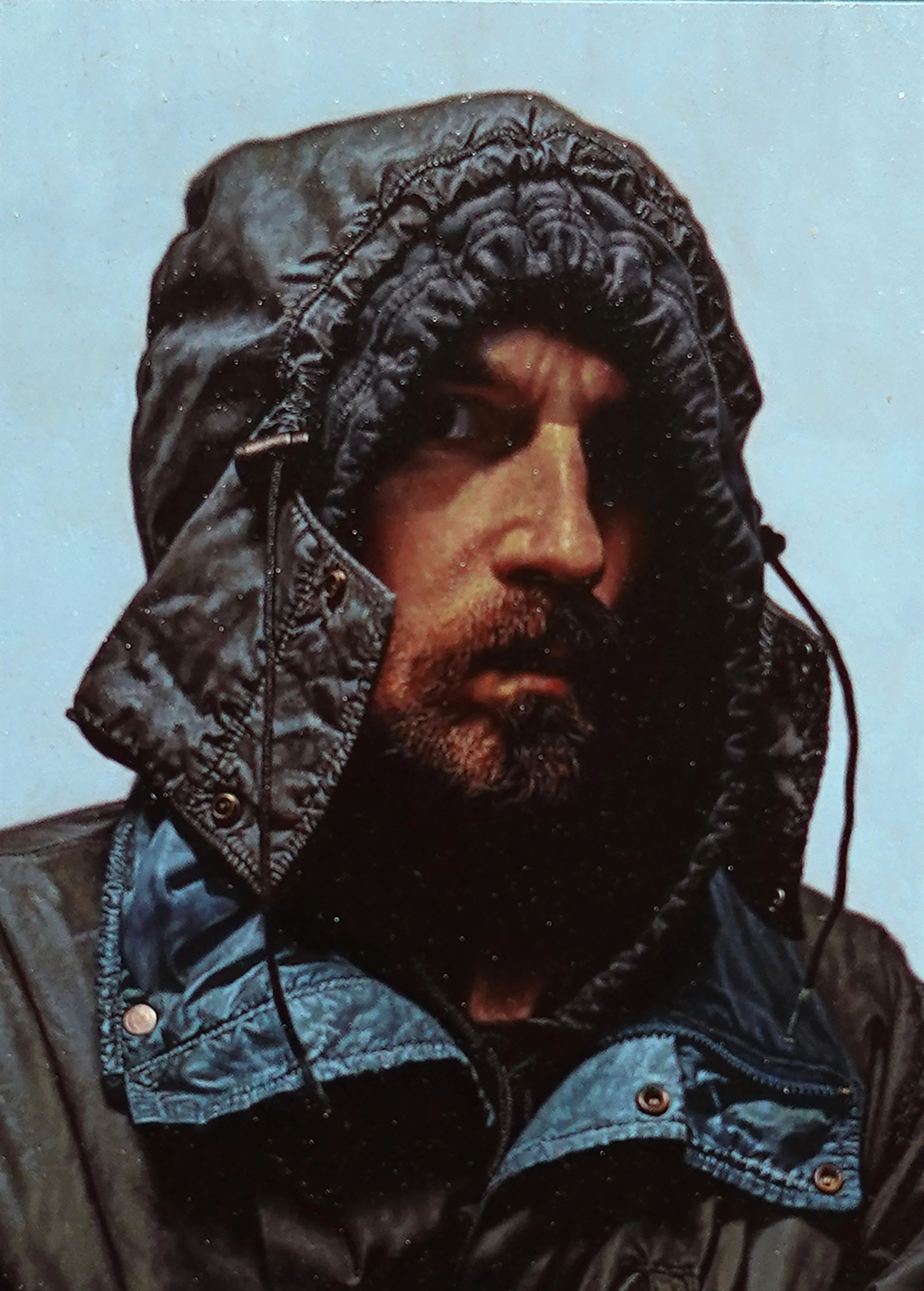 "Loophole", 5 x 7 inches, oil on panel, 2025 (SOLD)