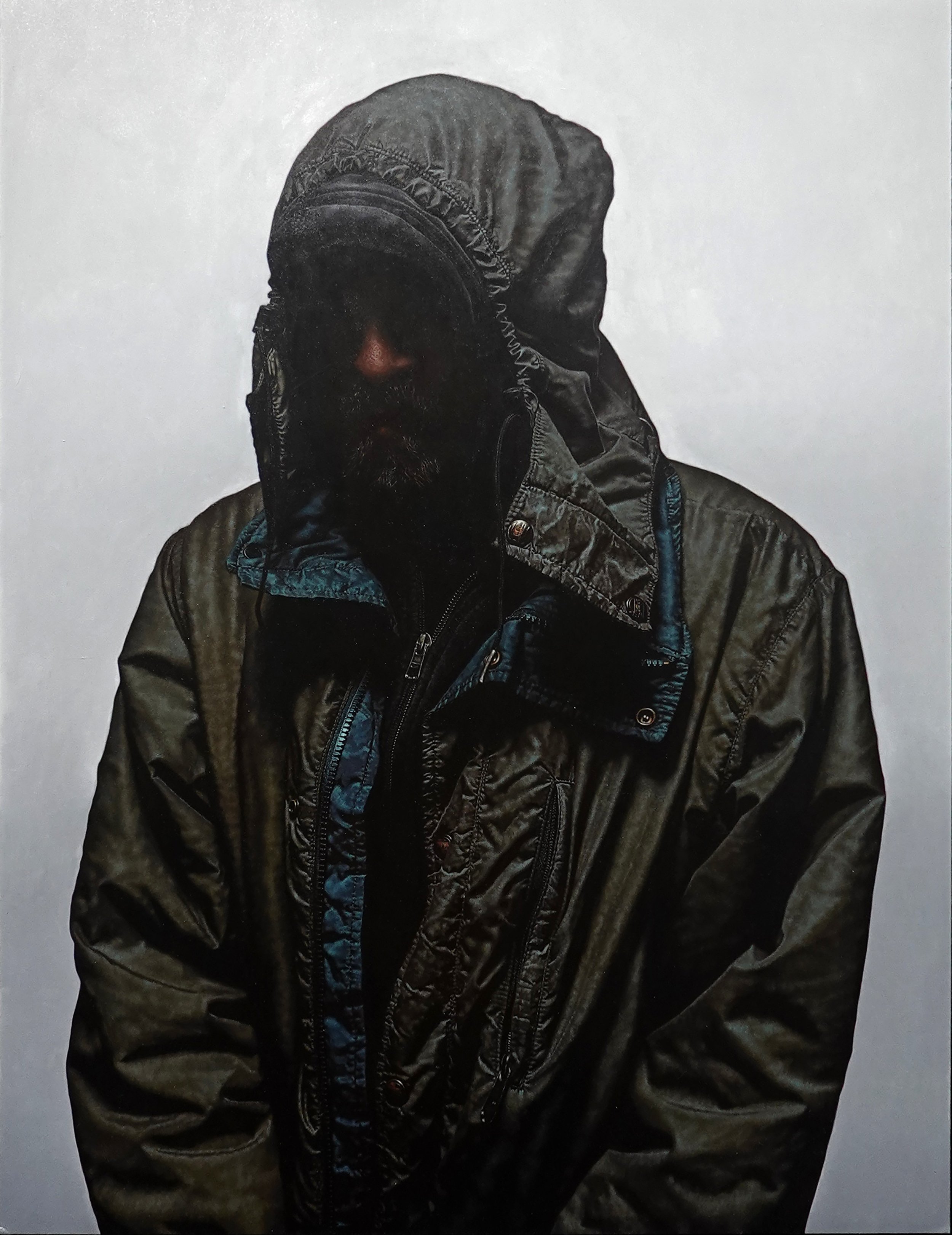 "Reality Test #2" 18 x 24 inches, oil on panel, 2025