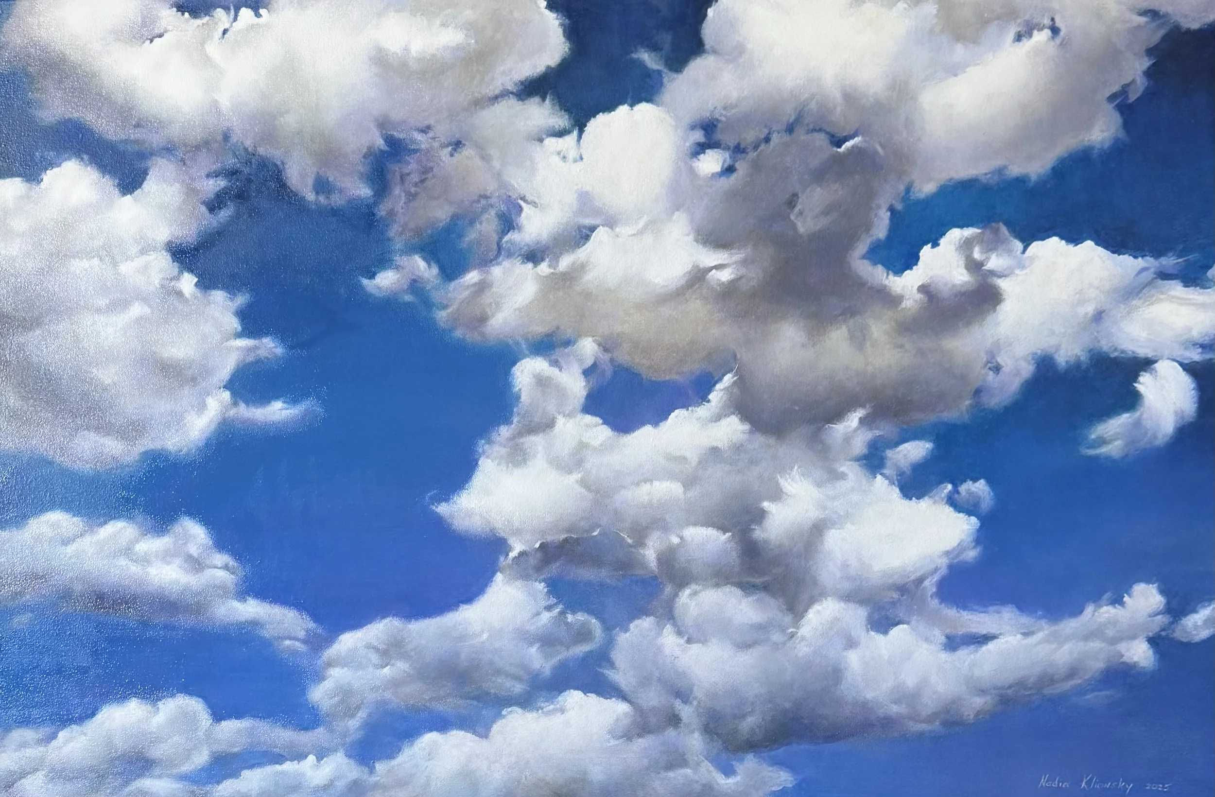   Threshold of Infinite is , 32 x 48”, Oil on Canvas 