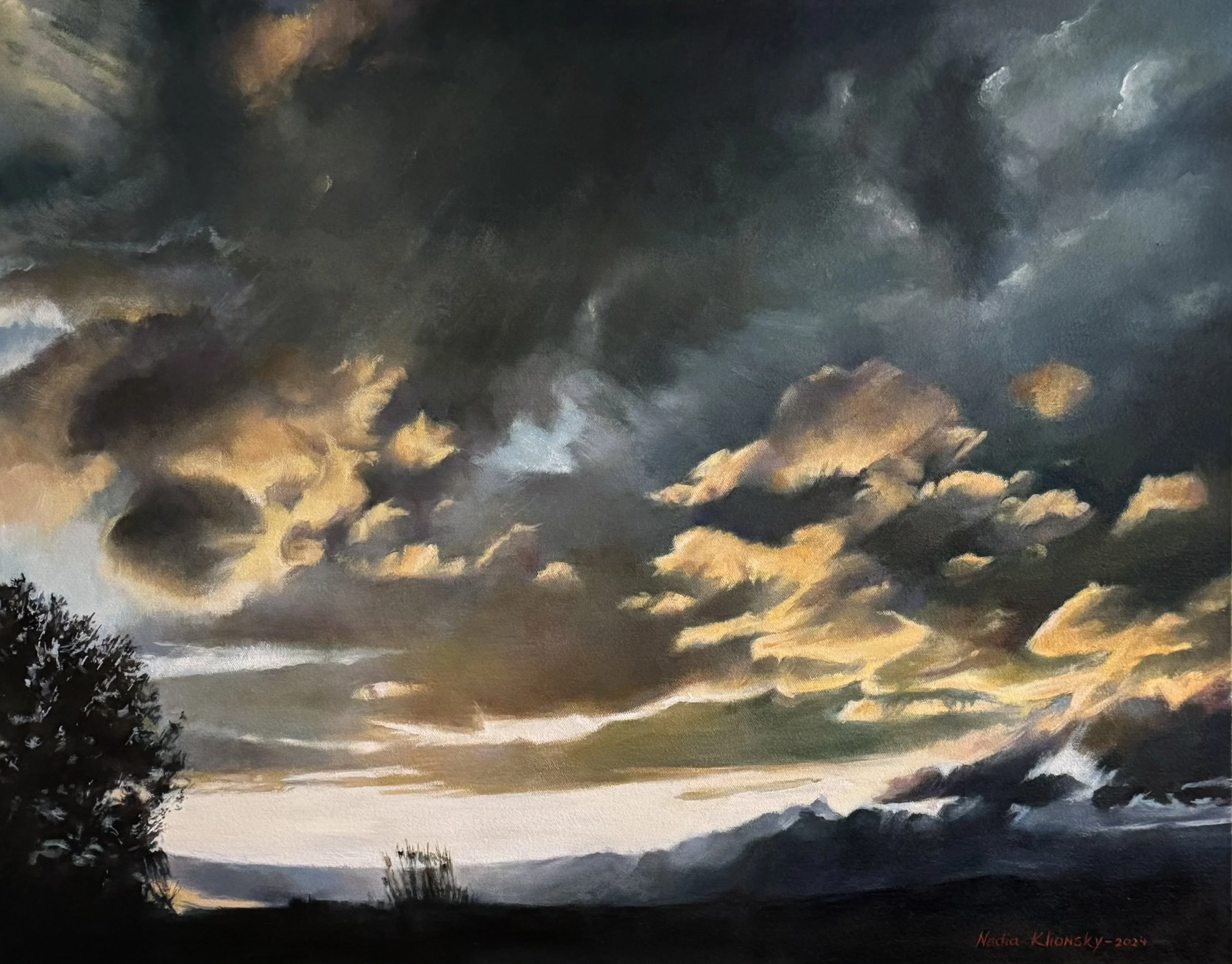   Ninth Symphony , 22 x 28”, Oil on Canvas 