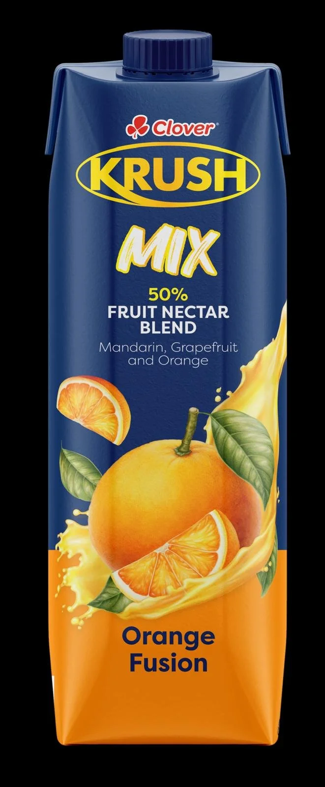 Clover - Krush - Mix - 50% Fruit Nectar Blend - Mandarin, Grapefruit and Orange