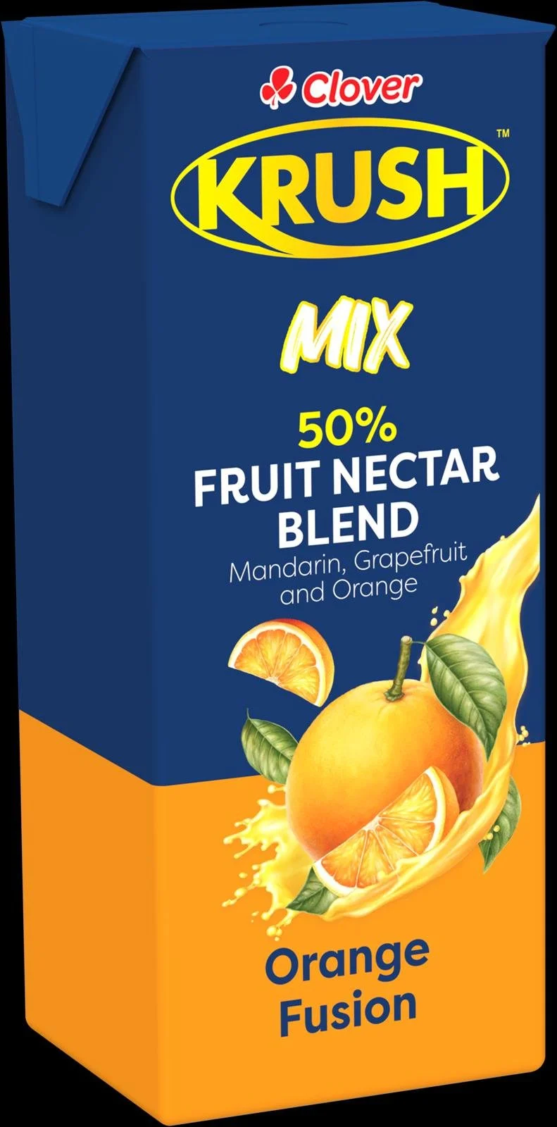 Clover - Krush -  Mix - 50% Fruit Nectar Blend - Mandarin, Grapefruit and Orange