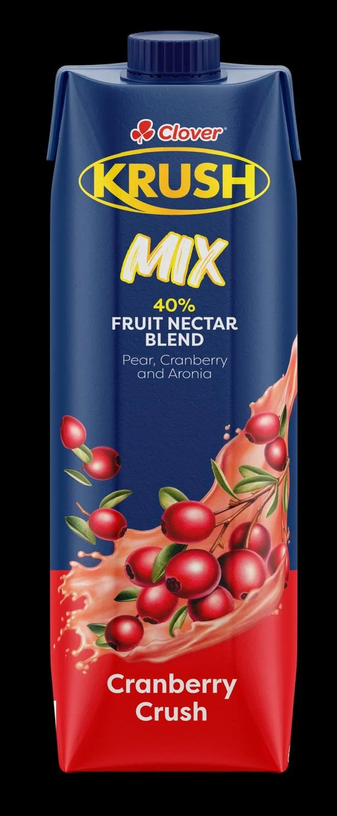 Clover - Krush - Mix - Fruit Nectar Blend - Pear, Cranberry and Aronia