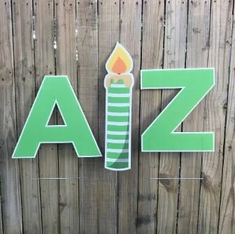 Lime Green Letters.JPG