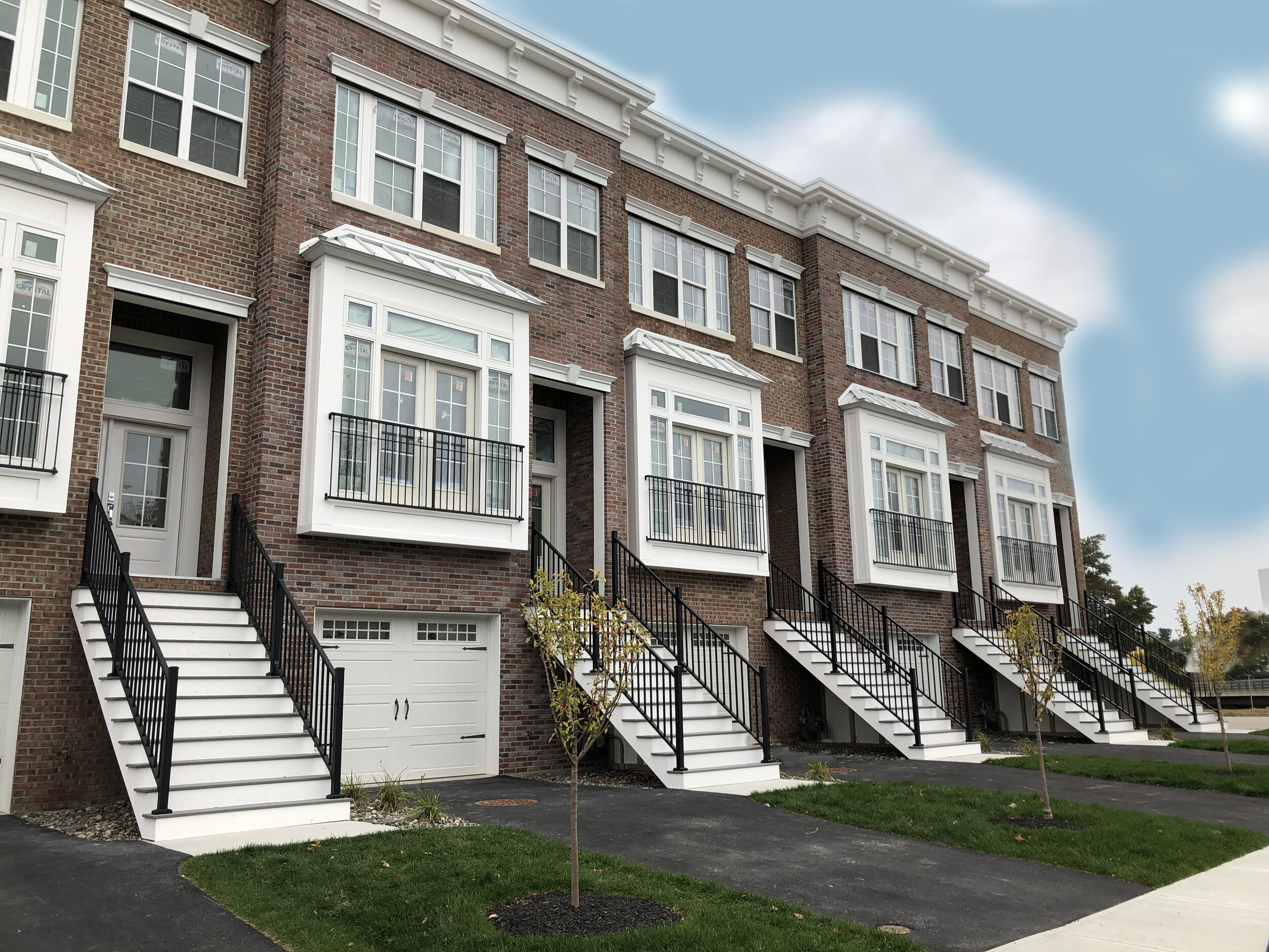 Townhomes on belvidere built by jankow companies