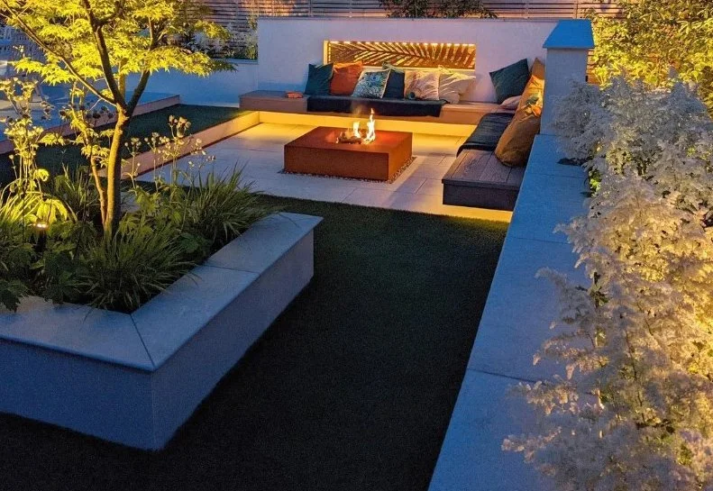 Garden lights installer Clitheroe