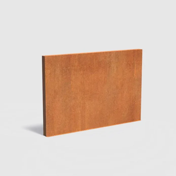 A rectangular, orange-brown brick with a textured surface, standing upright on a plain white background.