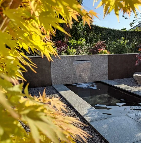 Stainless Steel Water Feature in Manchester