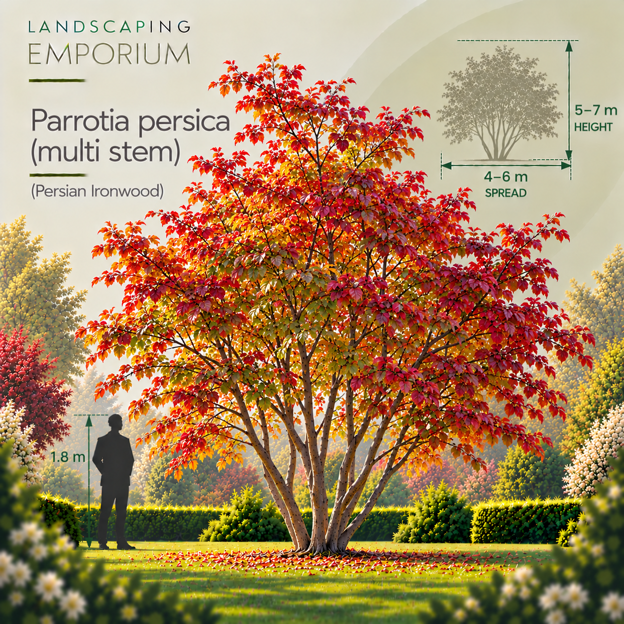 Parrotia persica - Persian Ironwood