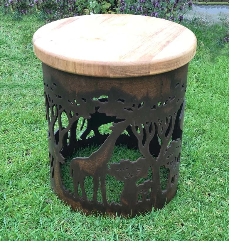 Carved Stool: Africa Design