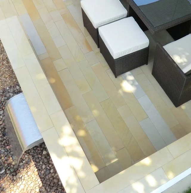 Bespoke patio area