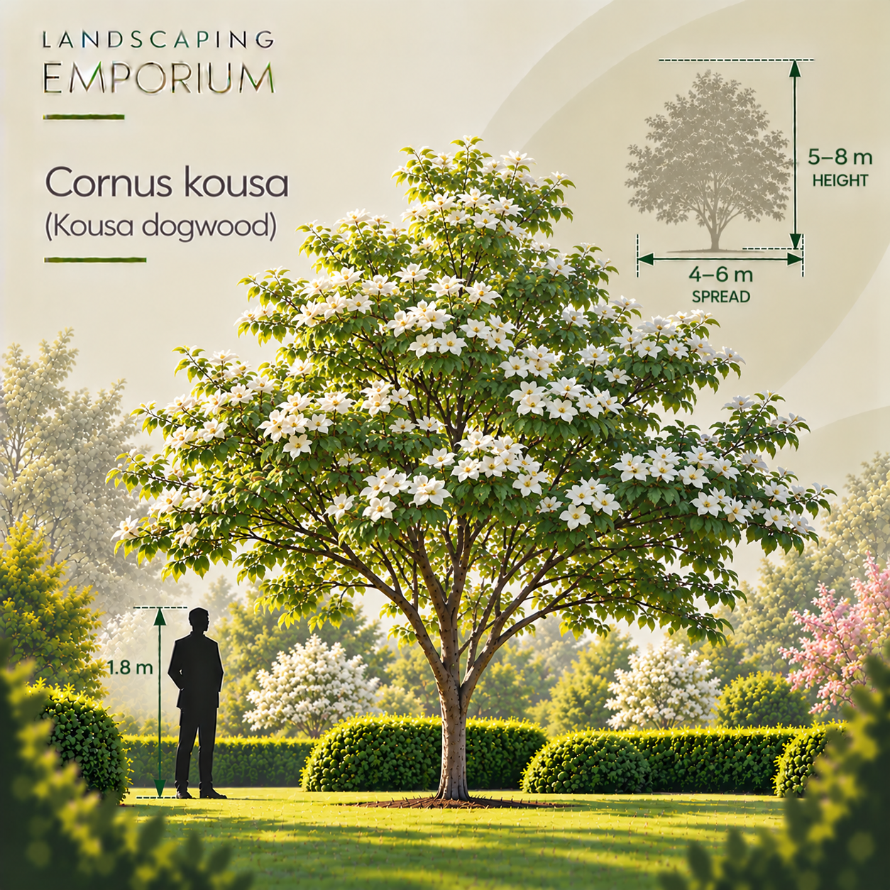 Cornus kousa – Japanese Flowering Dogwood