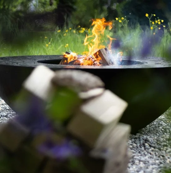 Contemporary Fire Pit in Lytham