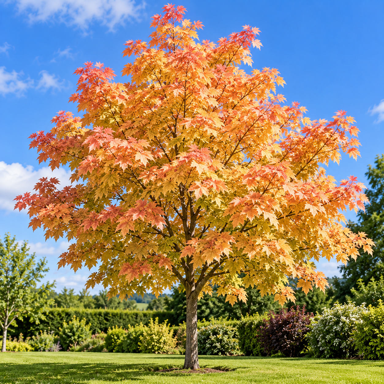 Acer pseudoplatanus 'Brilliantissimum' – Sycamore 'Brilliantissimum'