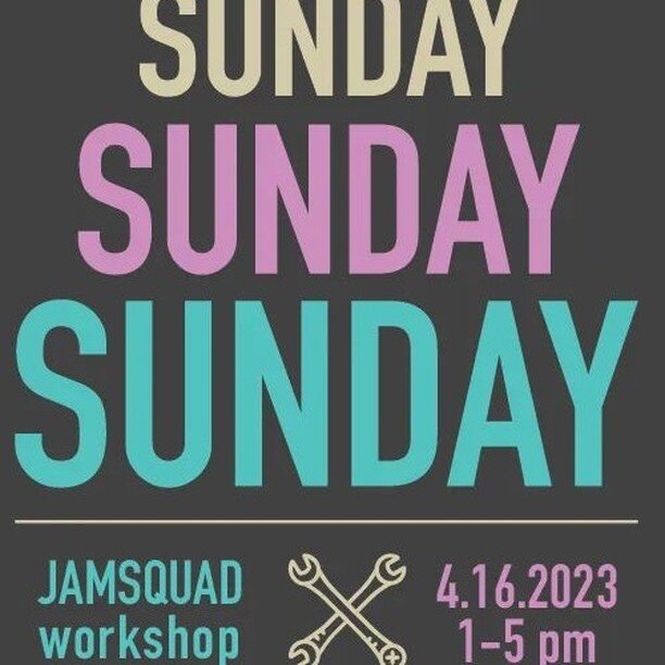 Don't forget, the next JAMSQUAD workshop day is this Sunday at Ecotone , Inc. - 129 Industry Ln, Forest Hill from 1:00 to 5:00.

We'll be working toward some big orders that are coming in for the summer. So drop on in and help refurb some bikes! All 