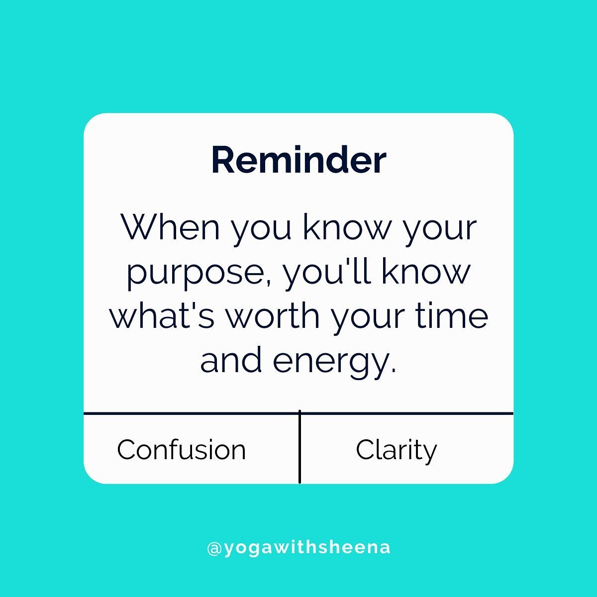 🧨When YOU aren&rsquo;t clear on your purpose, the whole world has power over you!!

👉🏼You&rsquo;ll get overwhelmed and distracted easily

👉🏼You&rsquo;ll just go along with what other people are saying or doing instead of making your own decision