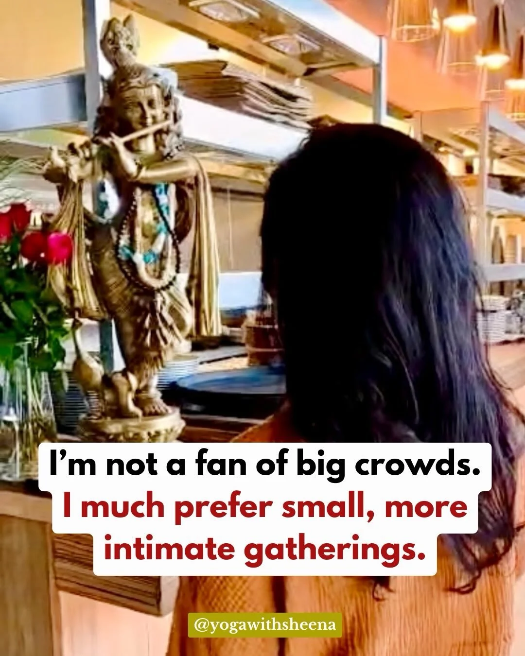 What I want the vibe of this space to feel like for you 🧡

🇮🇳 The Sounds &amp; Soul of India with Manish Vyas
📍Om Nom London
🗓️ Sunday 2nd August 2026

Early-bird pricing is available for 9 more days.

DM me &ldquo;MANTRA&rdquo; for details 🕉️
