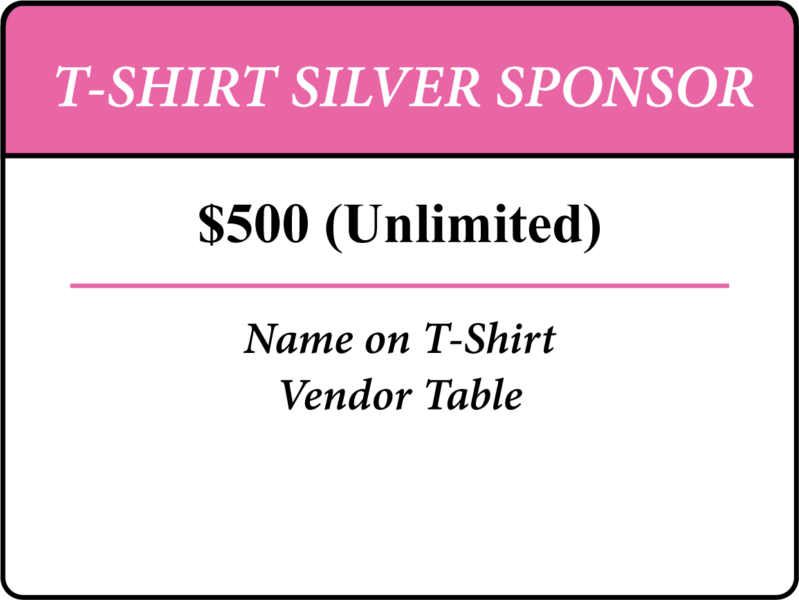 T-Shirt Silver Sponsor