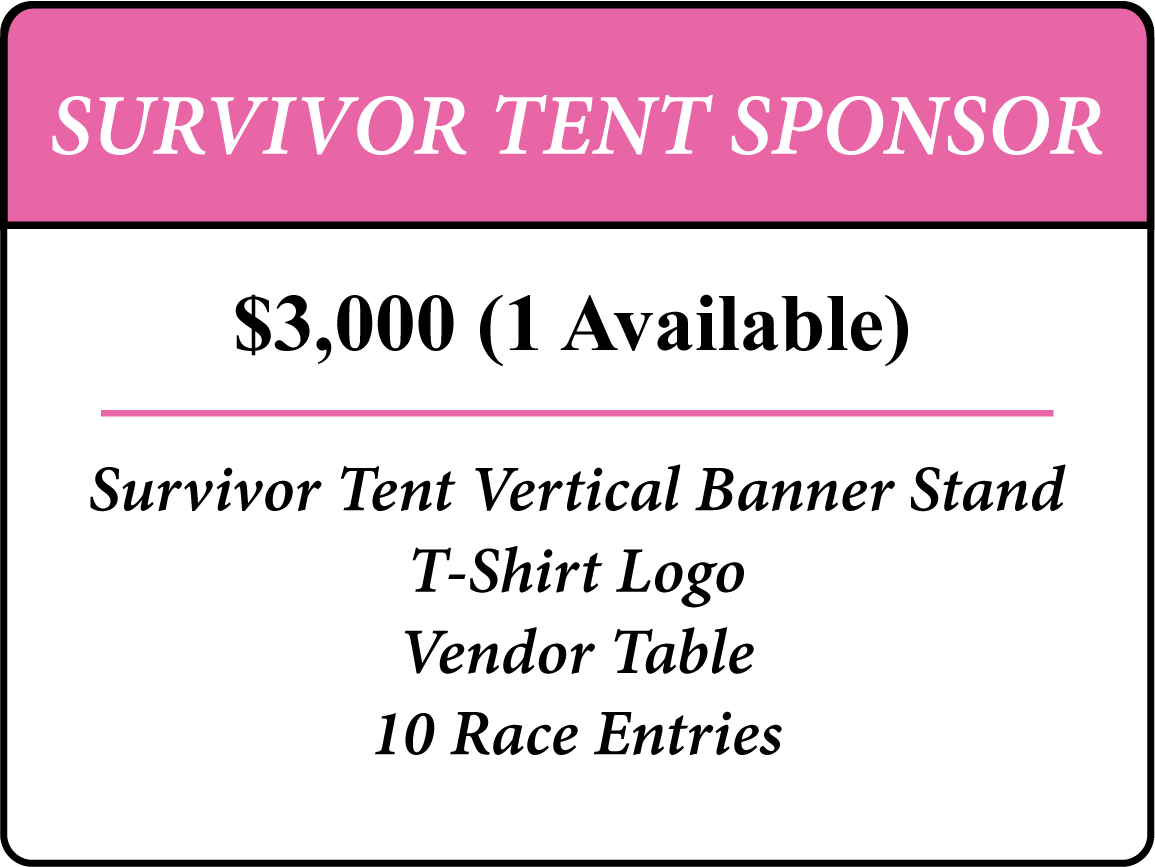 Survivor Tent Sponsor