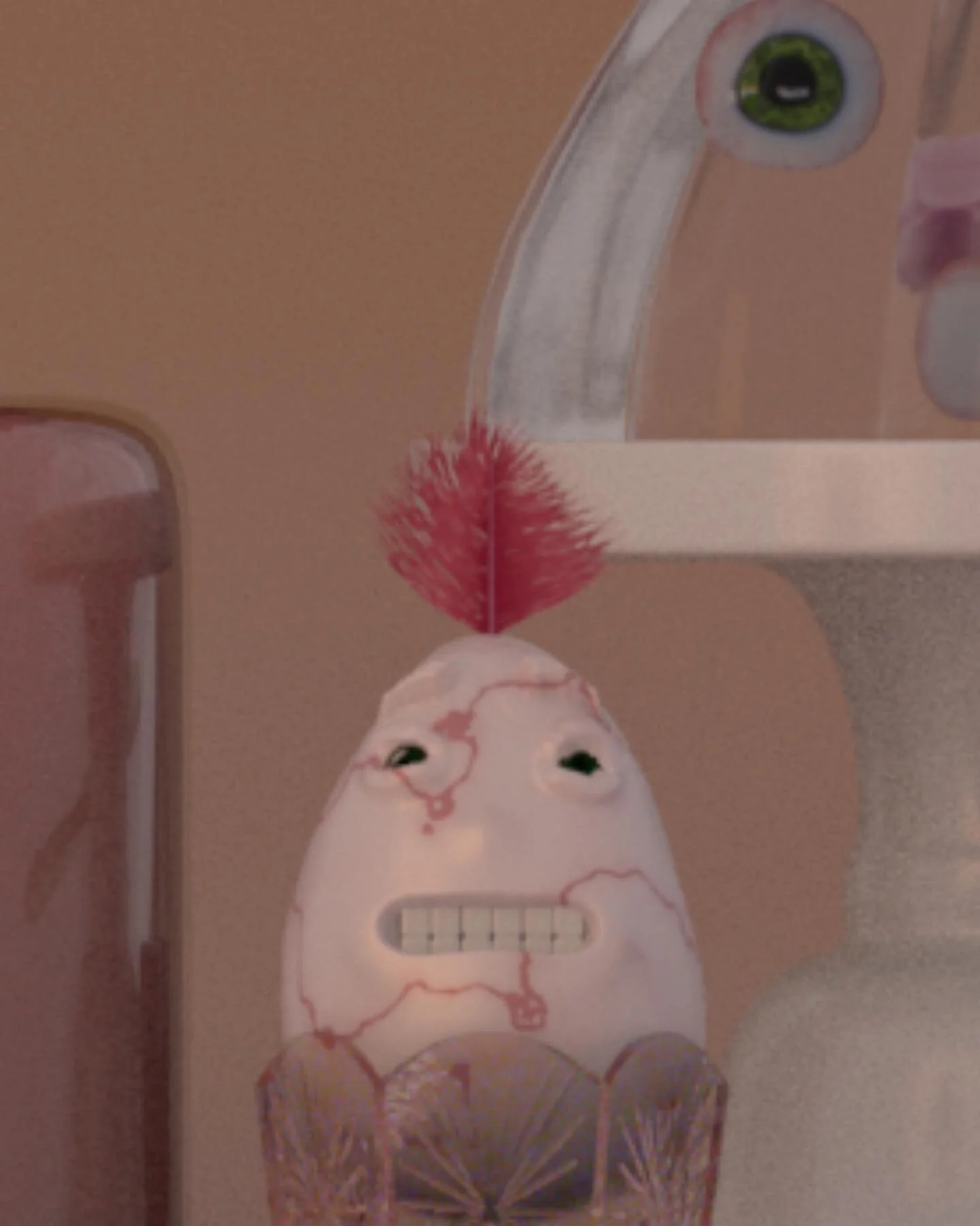 A few close ups of one of my faves I did a couple of years back that I’ve been meaning to revisit- I love the coloured cut glass and think I could could do something really fun with that playing around with liquid dynamics ✌🏻