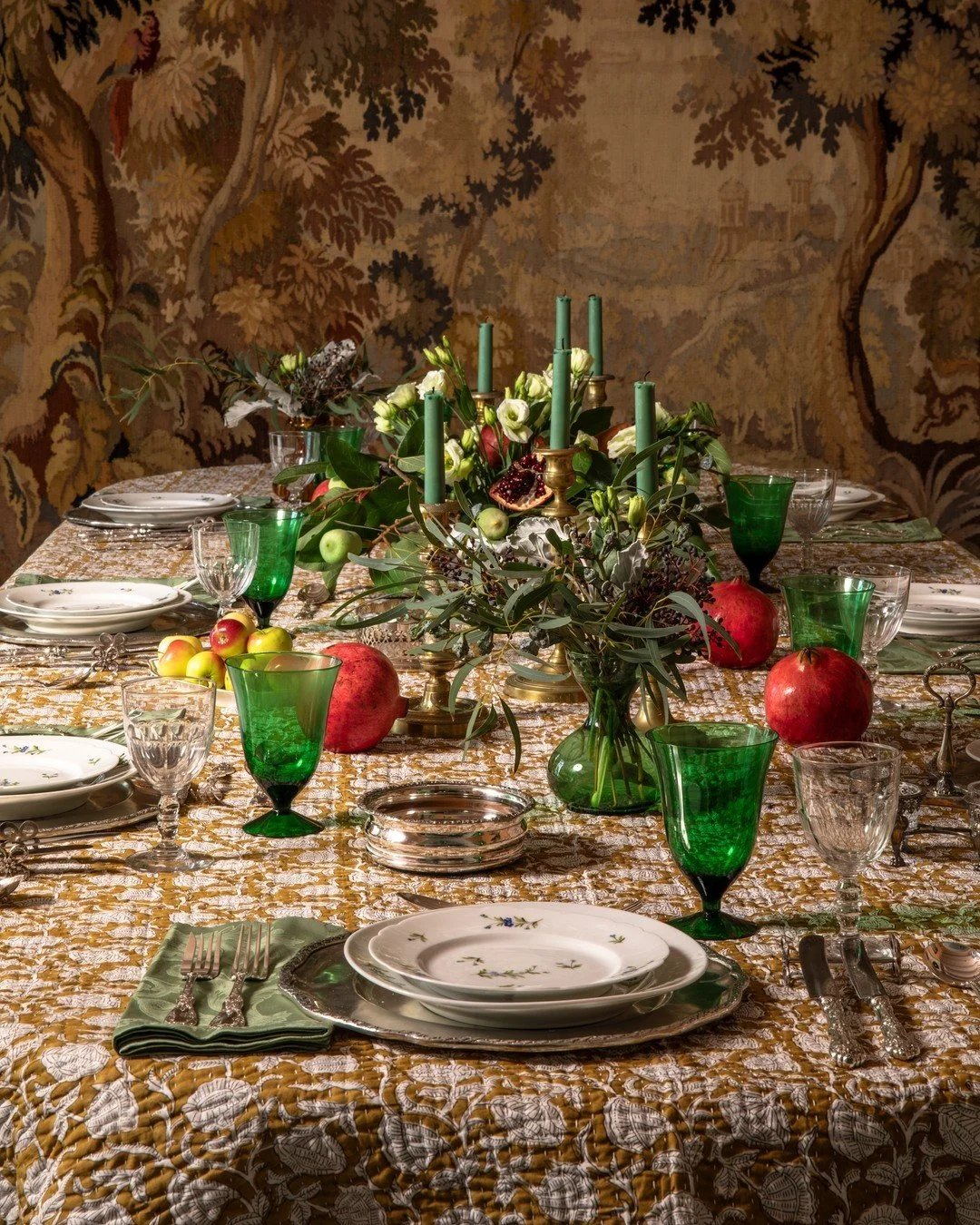 Tis the season of festive table-scapes! Our showroom has everything you need for accents with character; candlesticks for ambiance, vases, glassware &amp; tableware for serving or for the perfect dining table &amp; chairs to gather around.
.
Interior