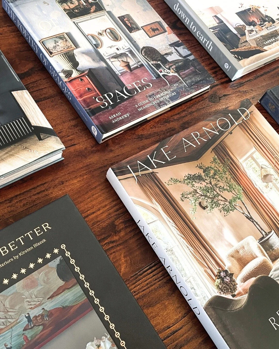 Sneak peek into the collection of design &amp; lifestyle books currently available in our showroom. Featuring curated titles to fit any interest for a stylish addition to your coffee table, kitchen counter, bookshelf or a gift for someone special!
.
