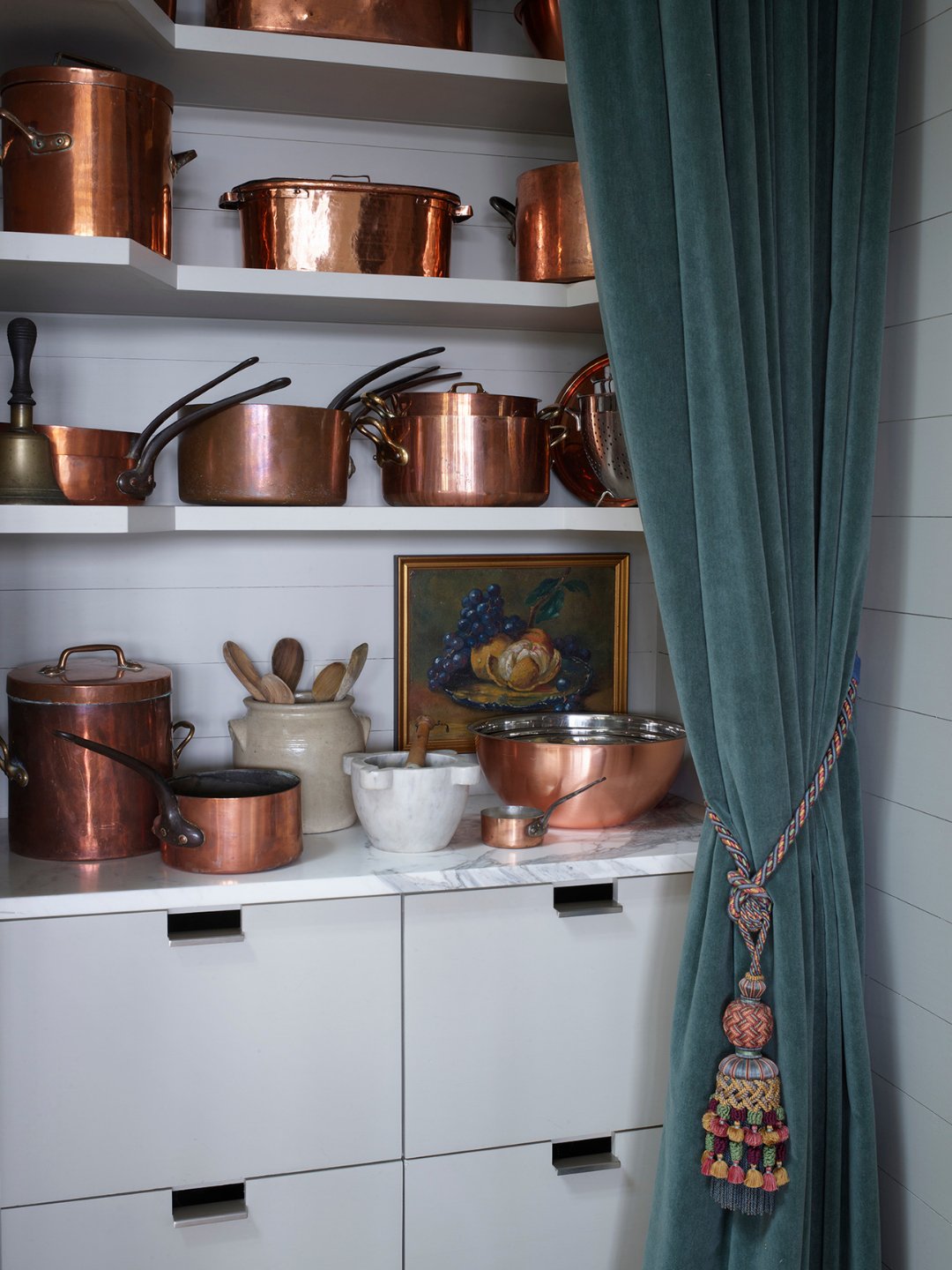 Each collection tells a story built over time, these copper culinary antiques bring warmth to the heart of the home long before a meal is served. Each piece carrying the marks of meals prepared, gatherings hosted &amp; the anticipation of the many mo