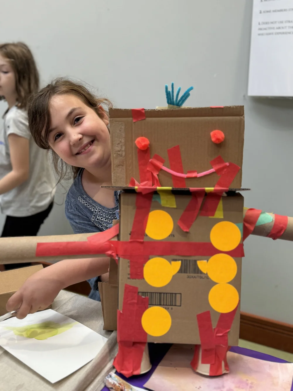 Process Art with Stickers and Tape — The Creativity Project ...