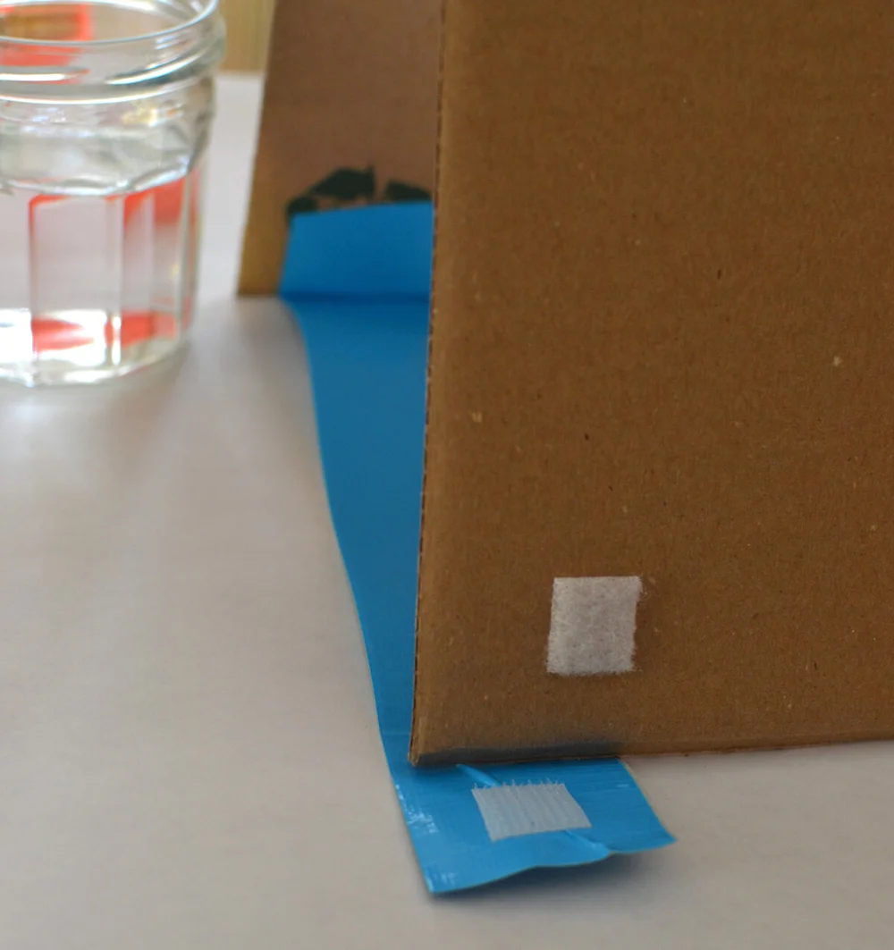 Make a Cardboard Easel — The Creativity Project | Creativity belongs in ...