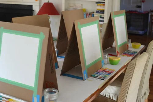 Make a Cardboard Easel — The Creativity Project | Creativity belongs in ...