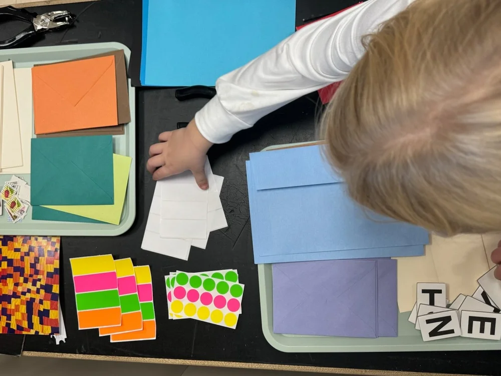 Process Art with Stickers and Tape — The Creativity Project ...