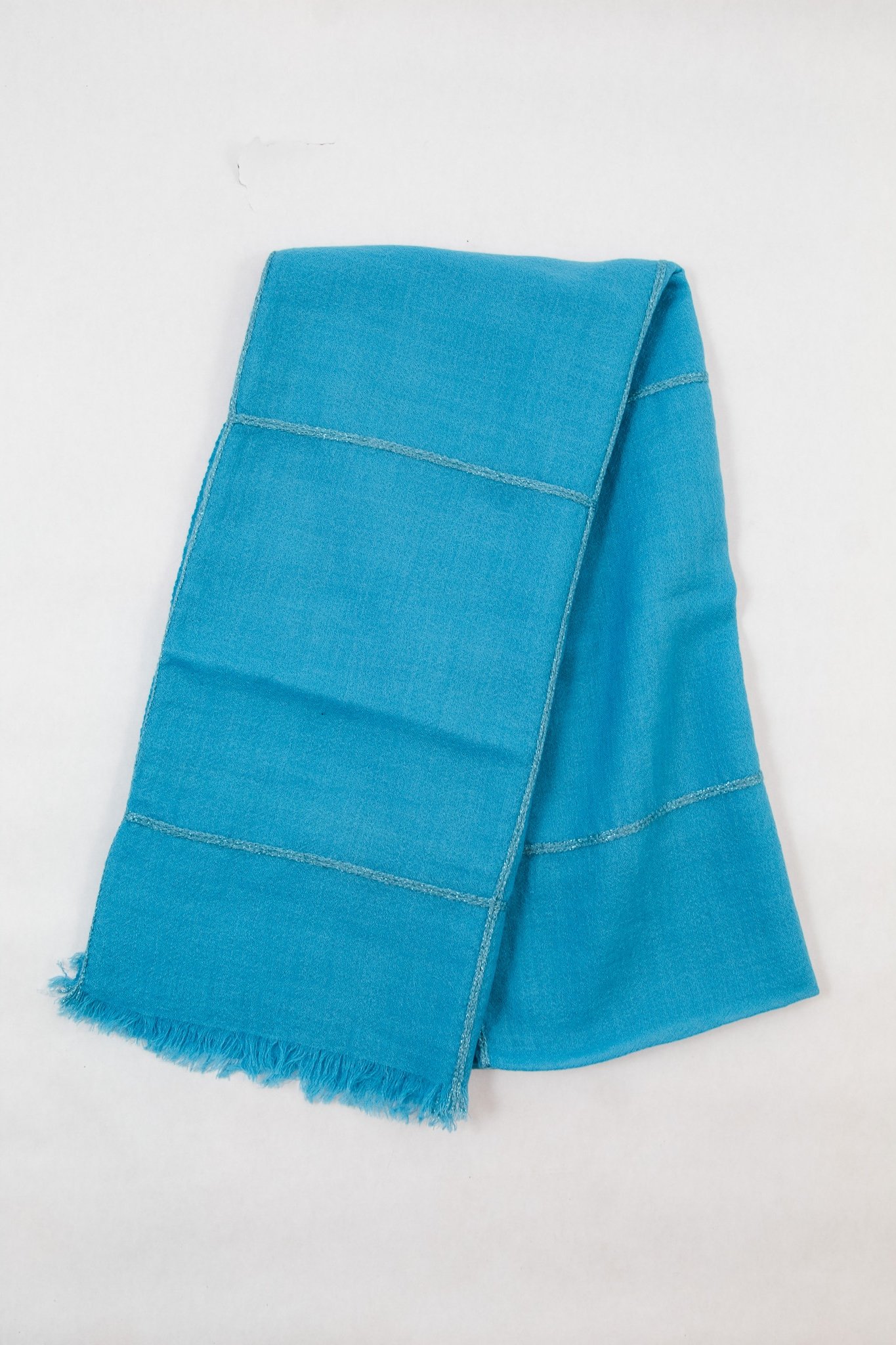 Italian Cashmere Scarf - Blue