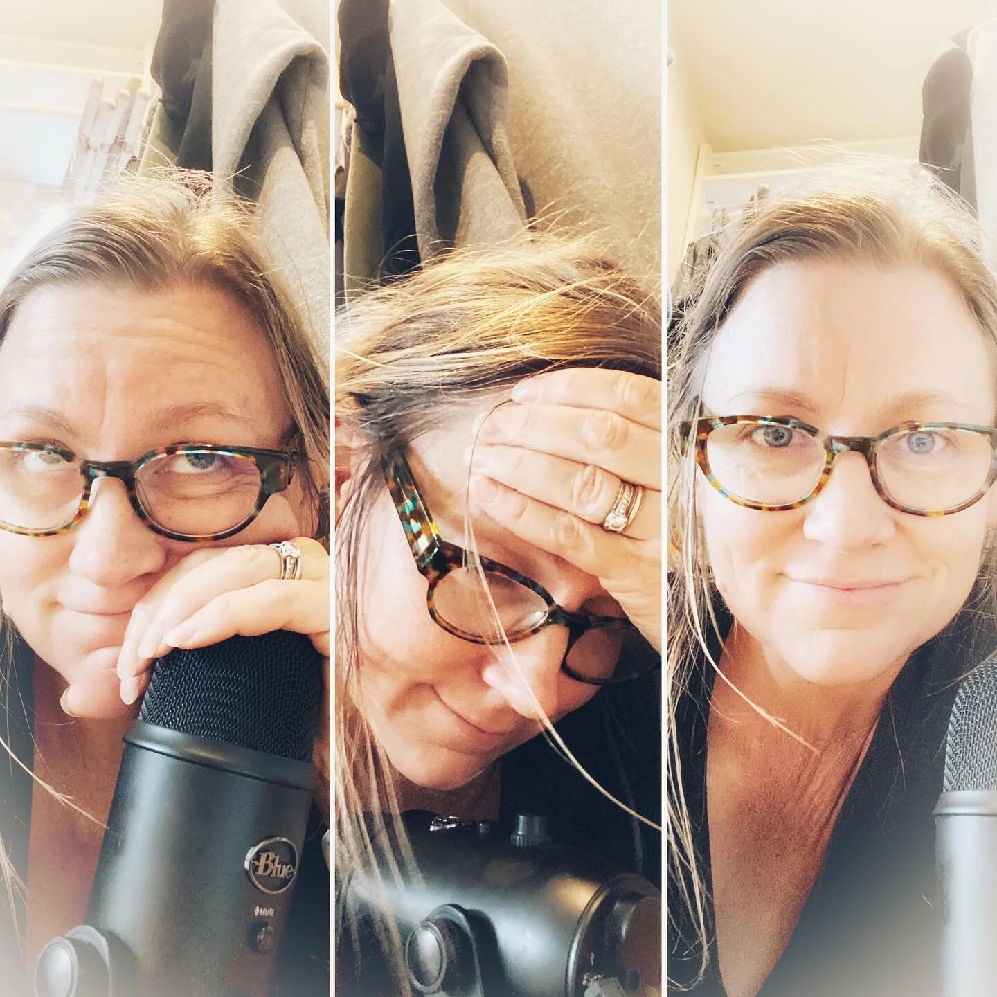 Yesterday, when the hubby took the kids out for a midday bike ride, I sat on the floor of my closet, plugged in the microphone, and pressed record.&nbsp;It wasn't&nbsp;actually&nbsp;that difficult to record a new (micro) podcast. Like most things in 
