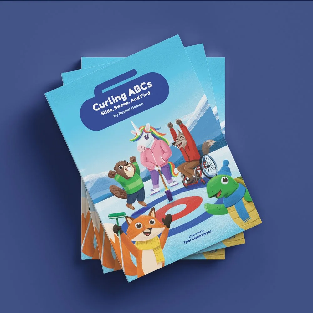 Childrens Illustrated Book - Curling ABCs Case Study