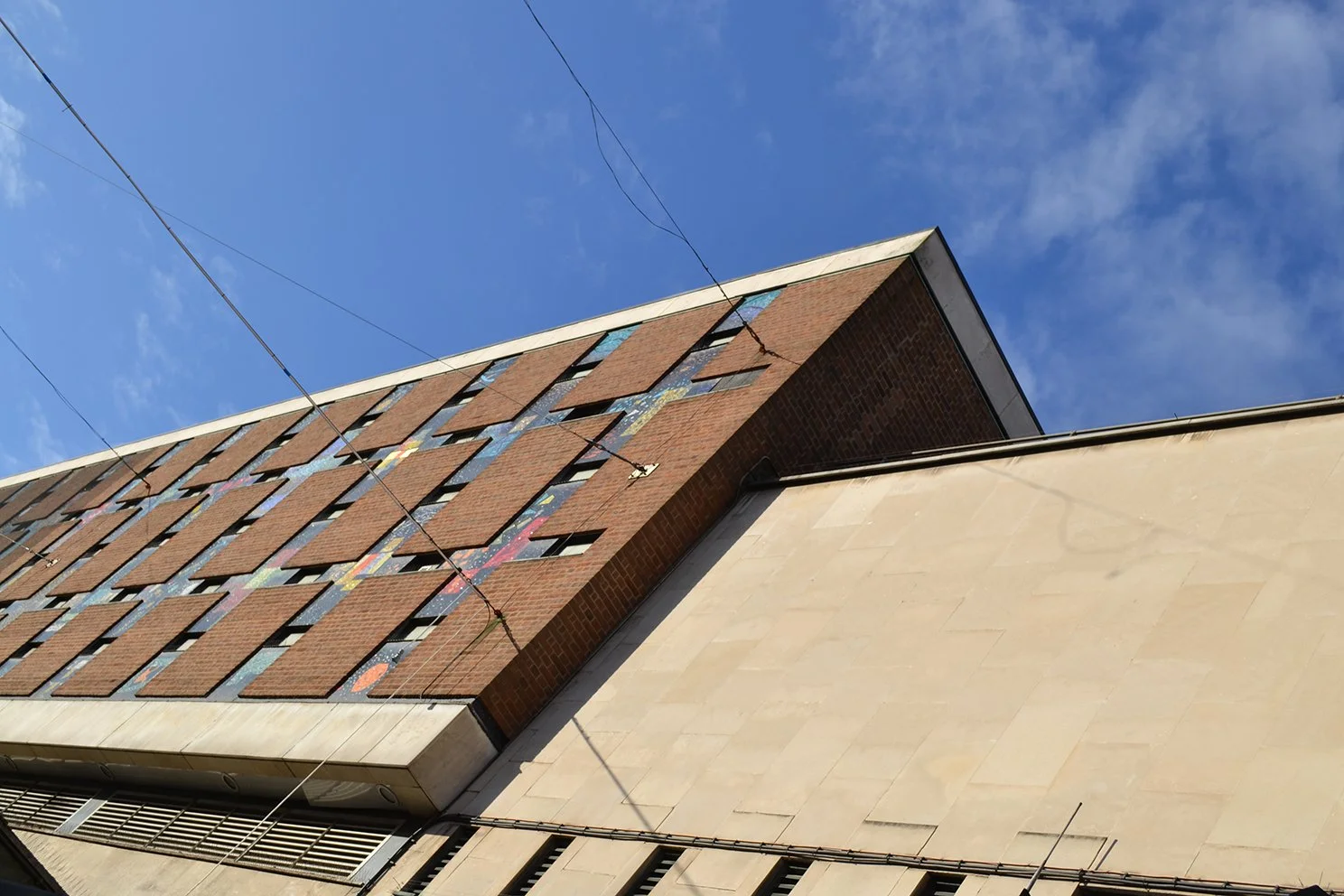 Coventry Central Library Modernist Fred Millet Postwar Architecture Mural