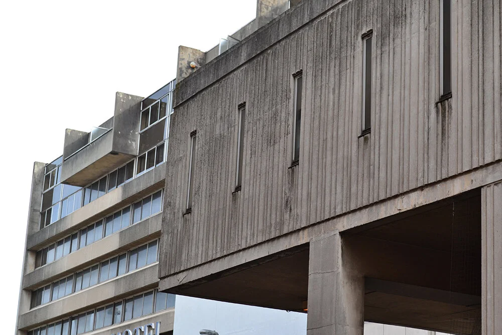 Britannia Hotel Coventry Concrete Brutalist Architecture Postwar