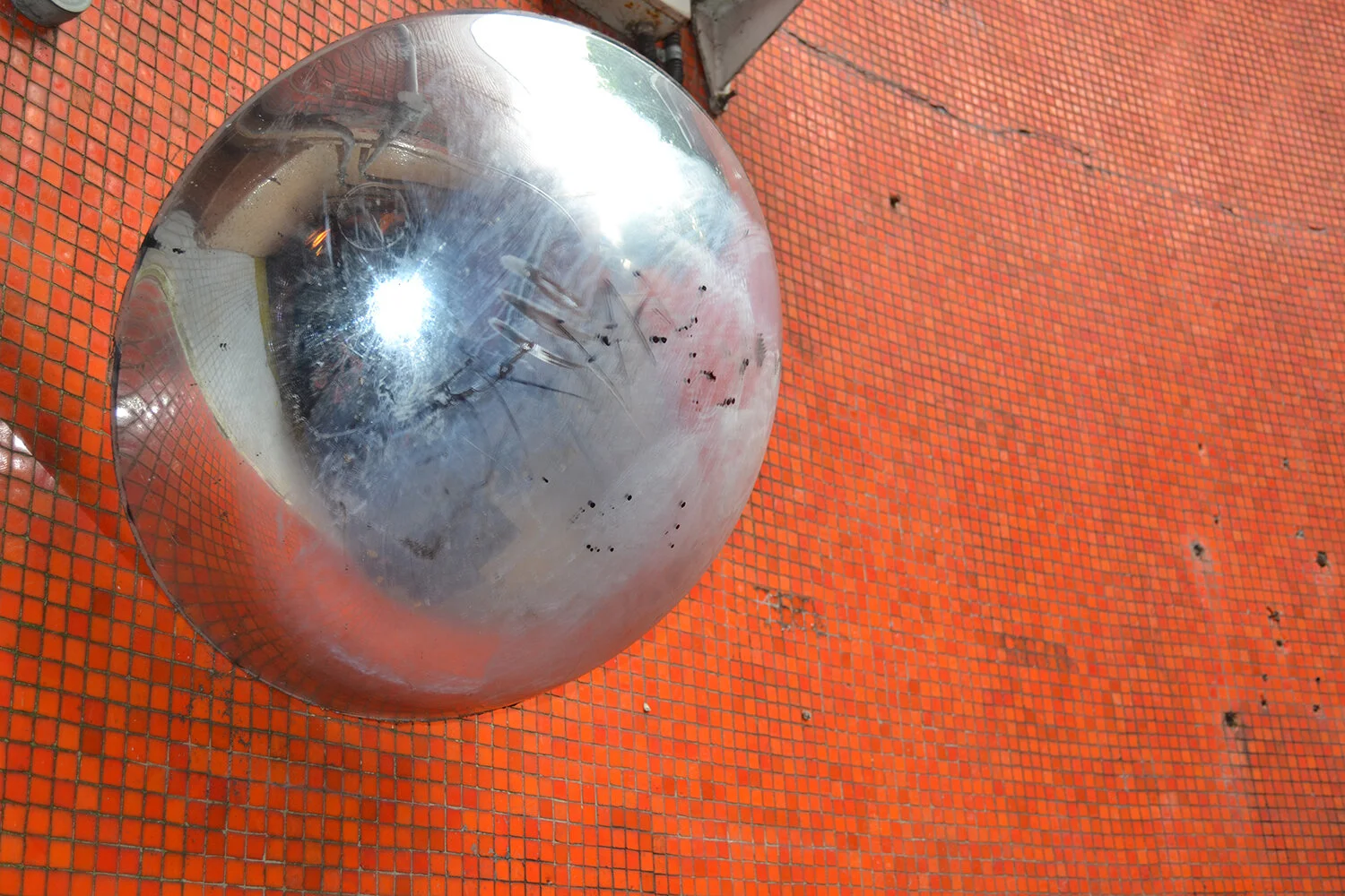 Coventry Tiles Modernist Orange Underpass Postwar