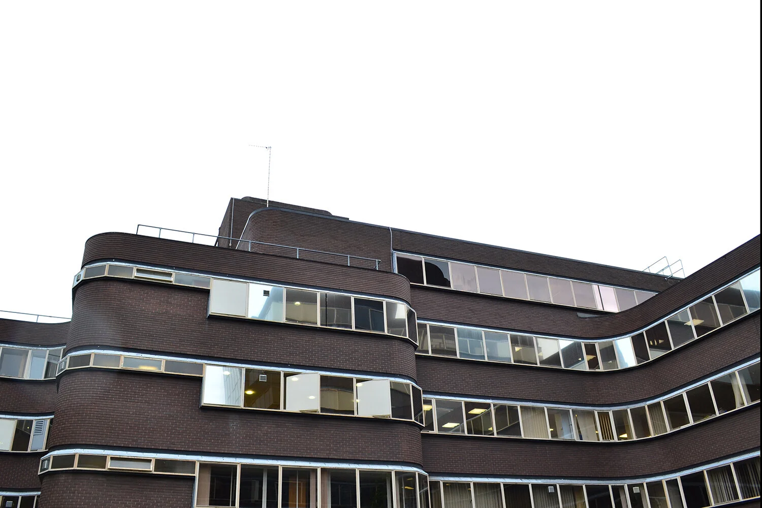 Coventry Spire House Modernist Tiles Opart Architecture Postwar
