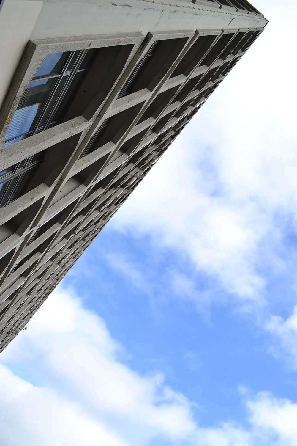 Wolverhampton Modernist Brutalist Architecture Concrete University Art