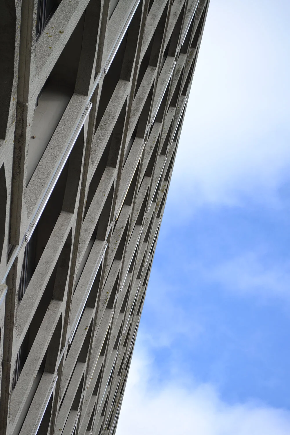 Wolverhampton Modernist Brutalist Architecture Concrete University Art