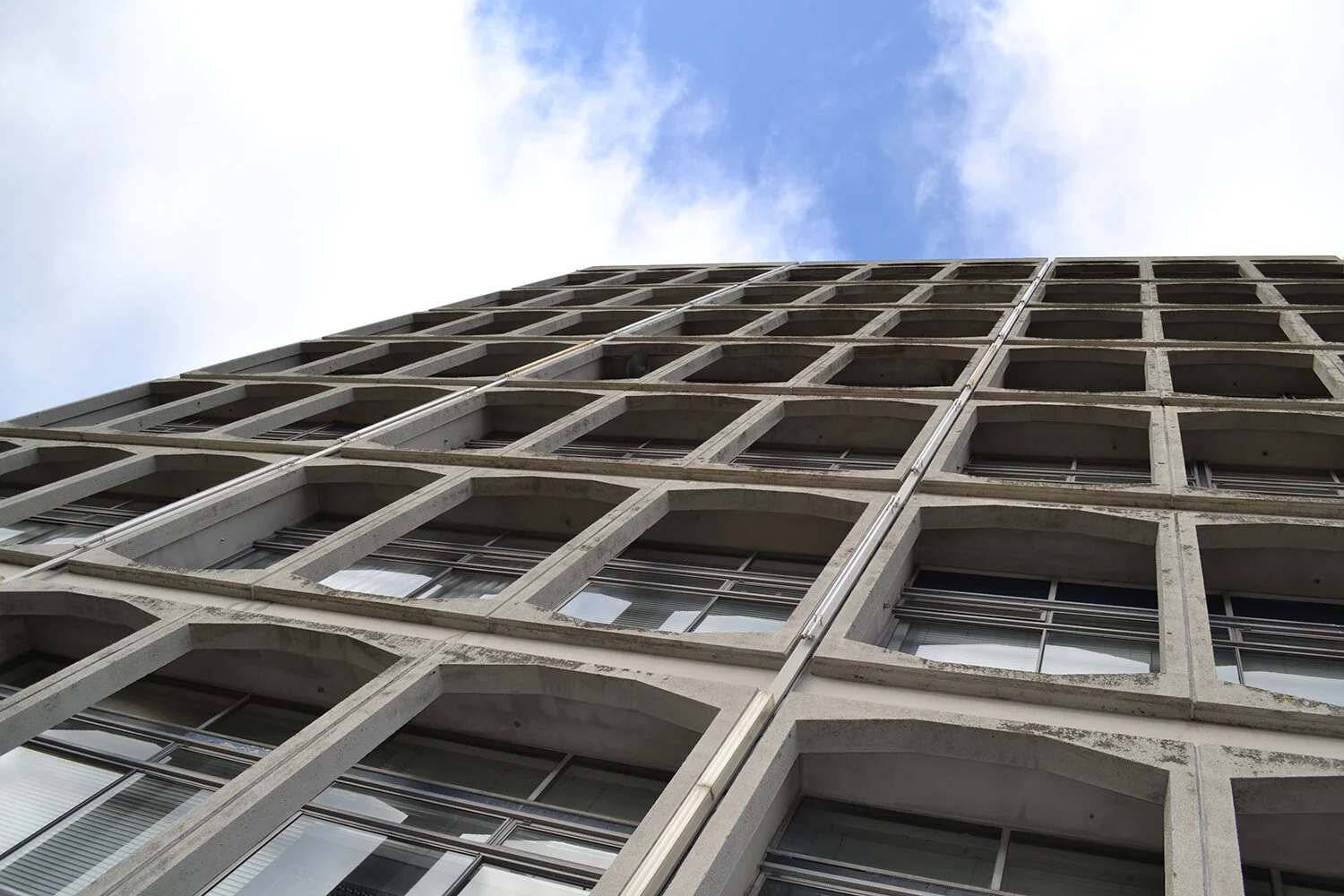 Wolverhampton Modernist Brutalist Architecture Concrete University Art