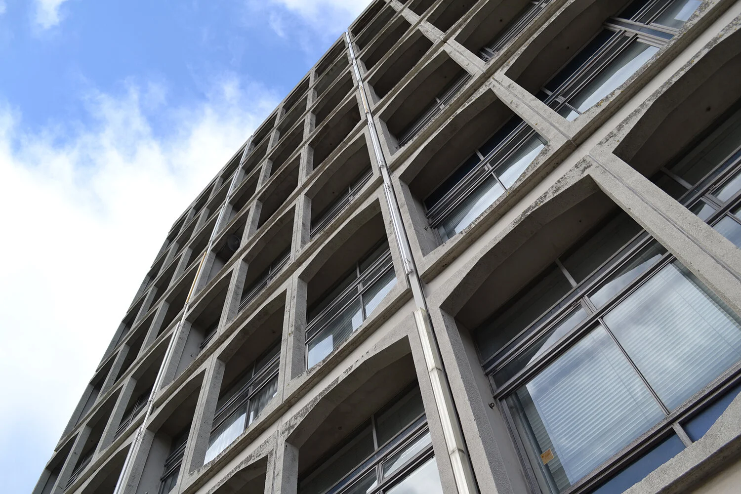 Wolverhampton Modernist Brutalist Architecture Concrete University Art