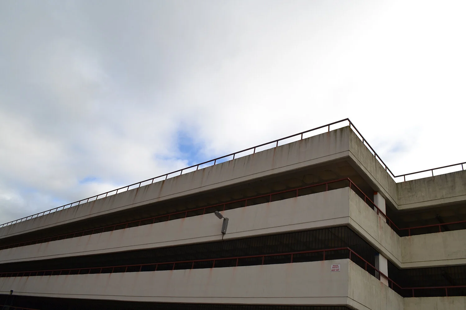Wolverhampton Modernist Concrete Brutalist Architecture Carpark