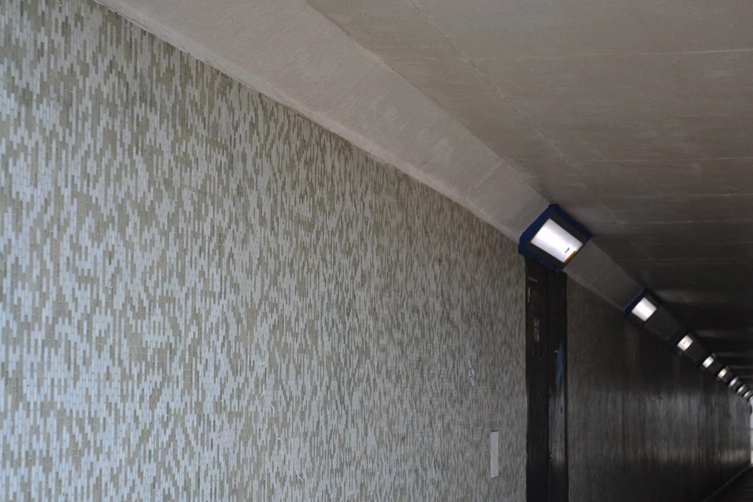 Wolverhampton Modernist Architecture Underpass Tiles