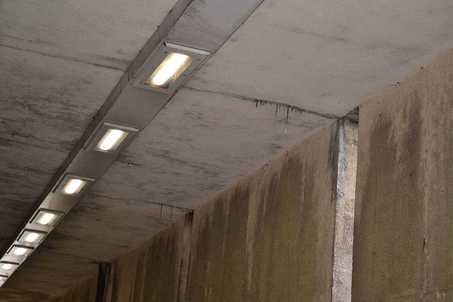 Wolverhampton Modernist underpass Concrete Architecture