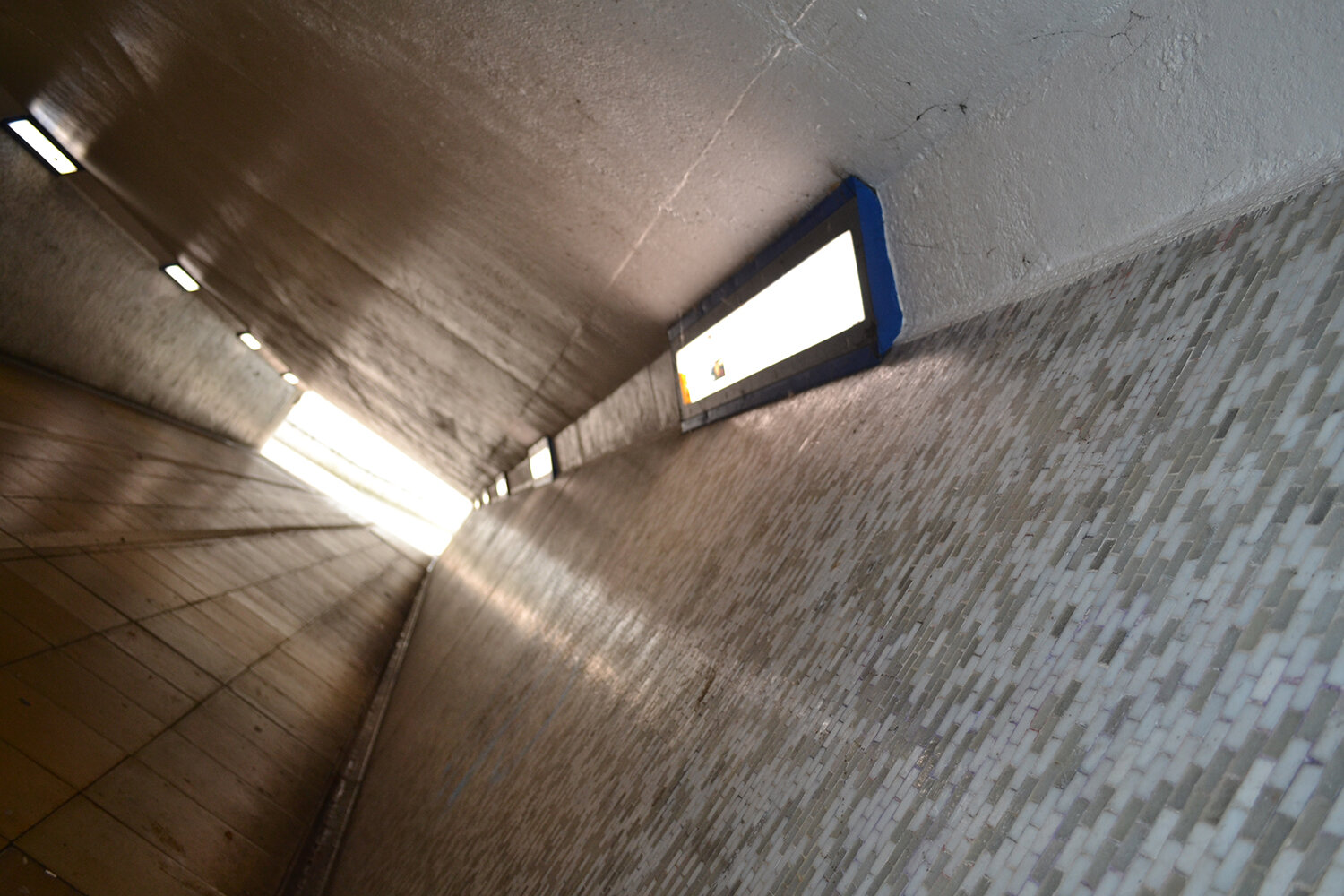 Wolverhampton Modernist underpass Tiles Architecture