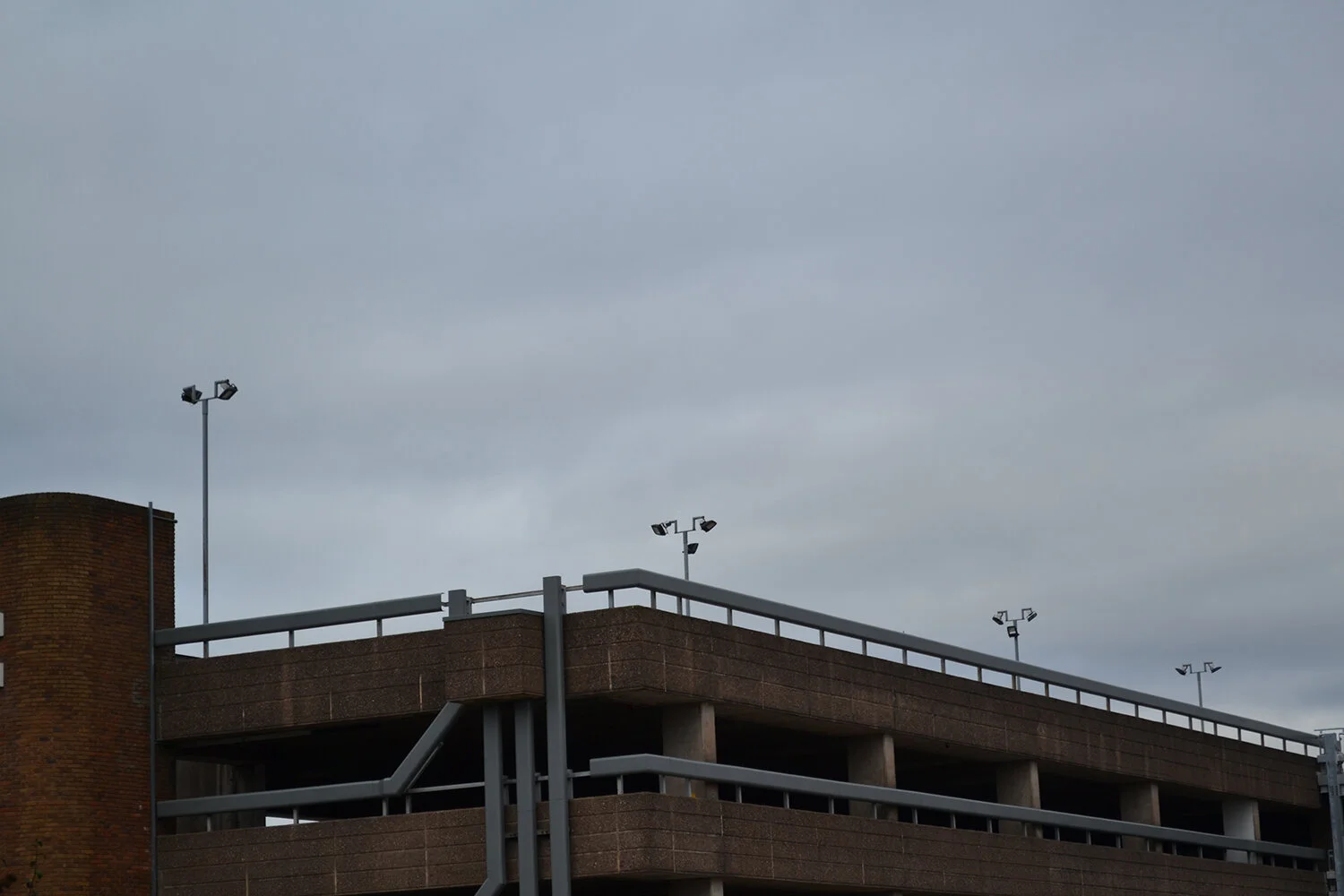 Wolverhampton Modernist Architecture Station British Rail Carpark