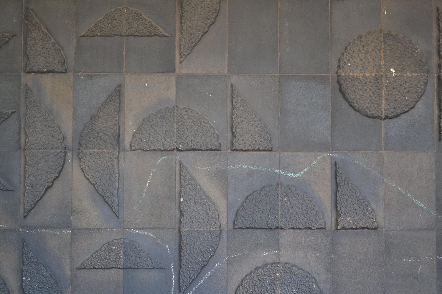 Coventry Bell Green Flats Modernist Postwar Architecture Sainsbury's Concrete Relief Mural