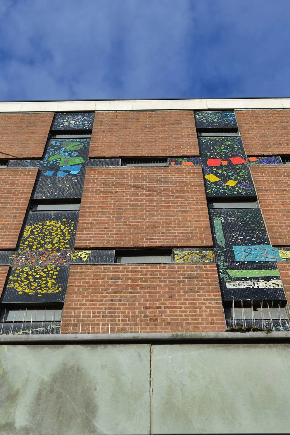 Coventry Central Library Modernist Fred Millet Postwar Architecture Mural