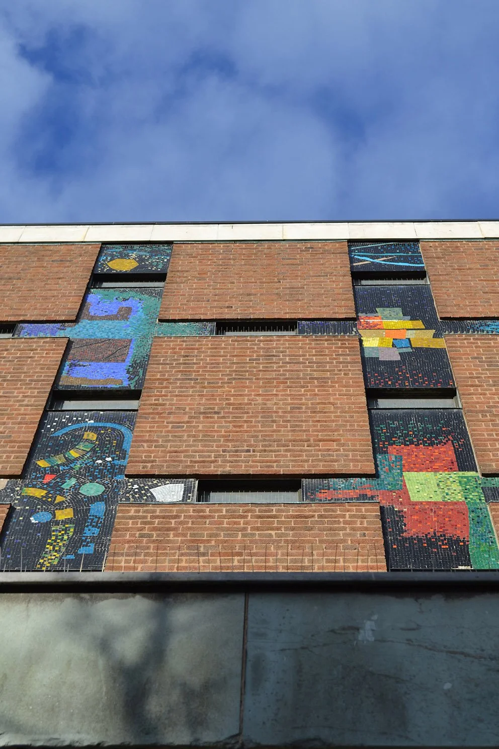 Coventry Central Library Modernist Fred Millet Postwar Architecture Mural